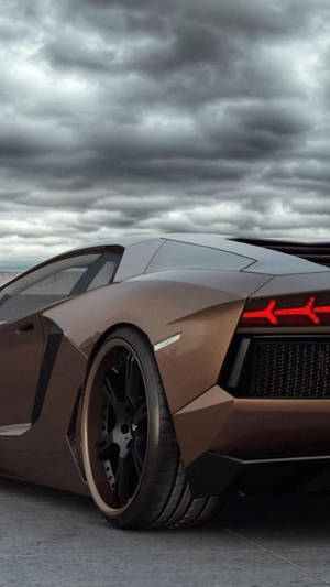 صورة لطيفة لسيارة لامبورغيني لشاشة آيفون — لامبورغيني خلفية