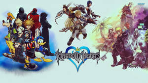 عرض شعار Kingdom Hearts الرائع