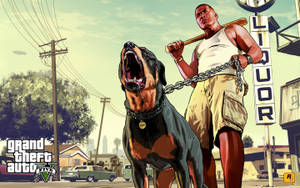 فرانكلين يحمل تشوب بدقة 4K من GTA 5