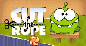 خلفية لعبة Cut The Rope ضفدع كاواي