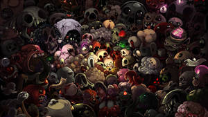 لعبة The Binding of Isaac الحية — لطيف كرتون خلفية