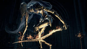 لعبة فيديو Dark Souls III داكنة 4K