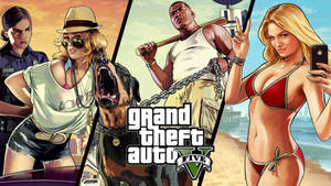 ملصق لوحة GTA رائع — Gta خلفية