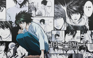قصص مصورة من Death Note مع L — مانجا متحركة خلفية